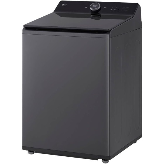 LG WT8600CB 5.5 Cu. Ft. Matte Black Mega Capacity Smart Top Load High-Efficiency Washer with Built-In Faucet